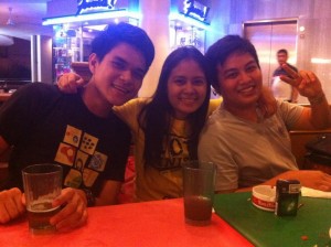 Franz, me and Lope