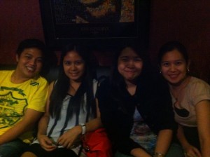 Lope, Haifa, Marica and Ate Kat